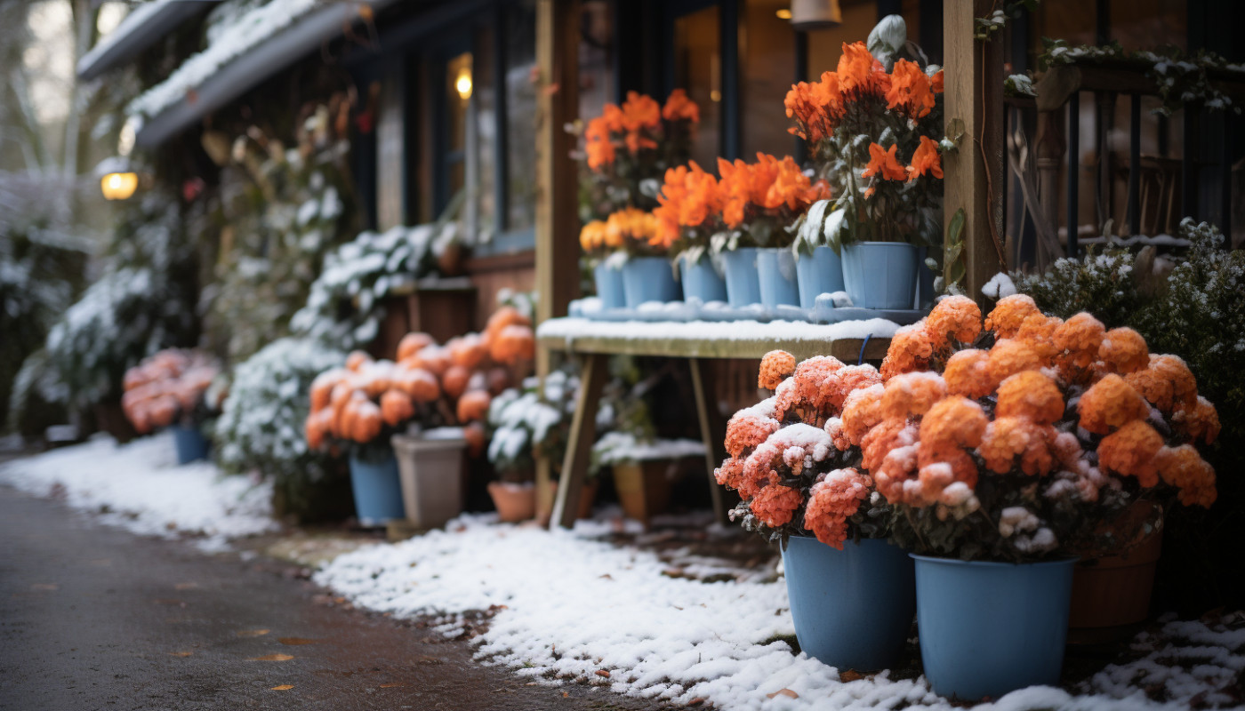 Il neige, besoin de protéger votre jardin : quelques bonnes astuces
